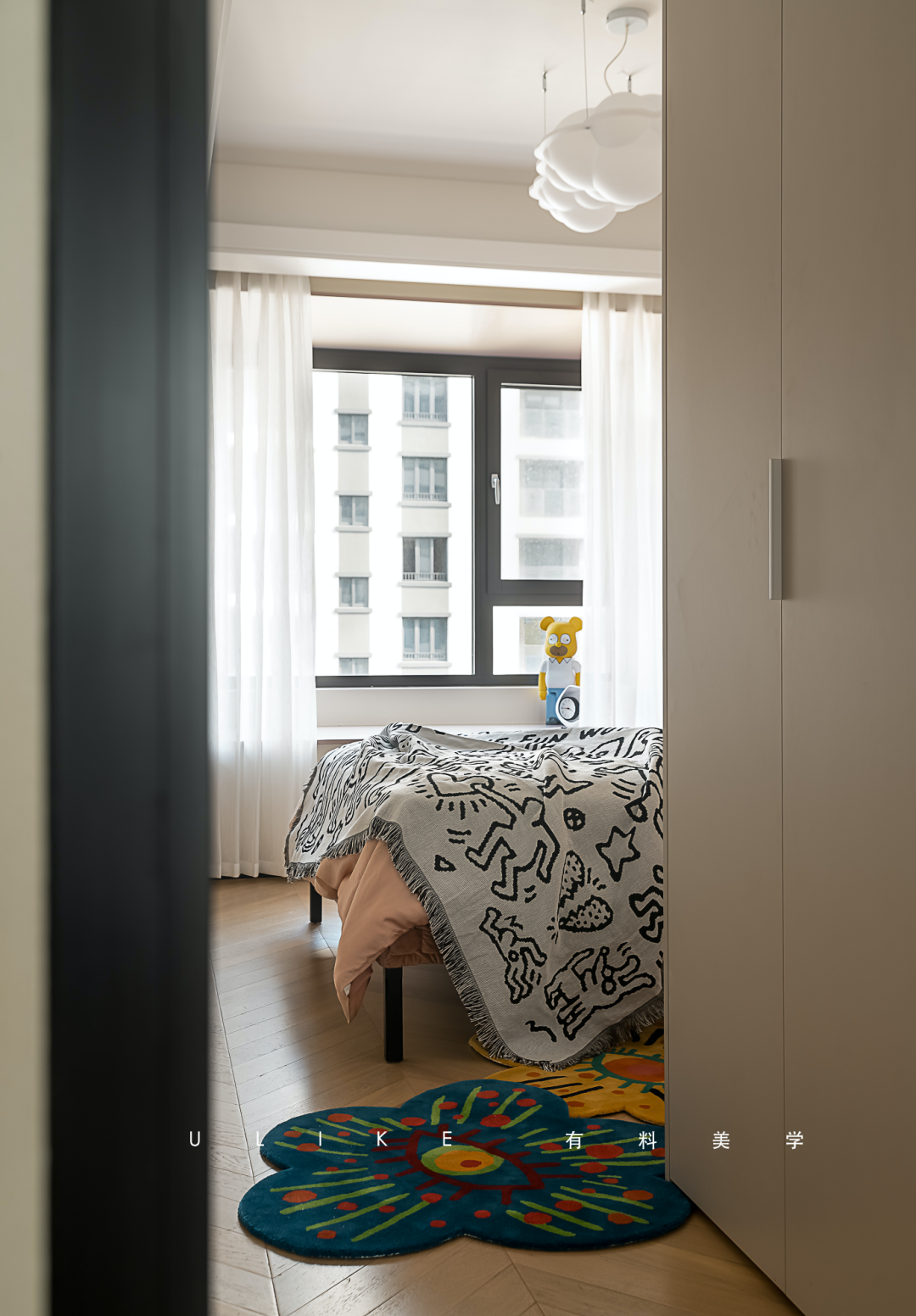 现代温馨家居,圆弧与暖色的完美融合丨YIM DESIGN-43