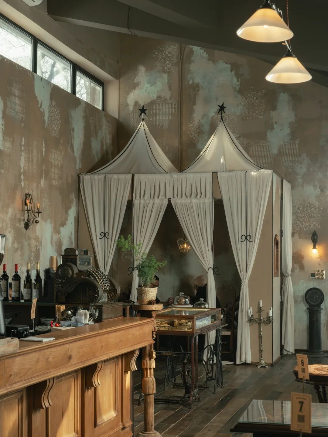 黑松果coffee& pizza丨中国长春丨杨光空间设计工作室-56