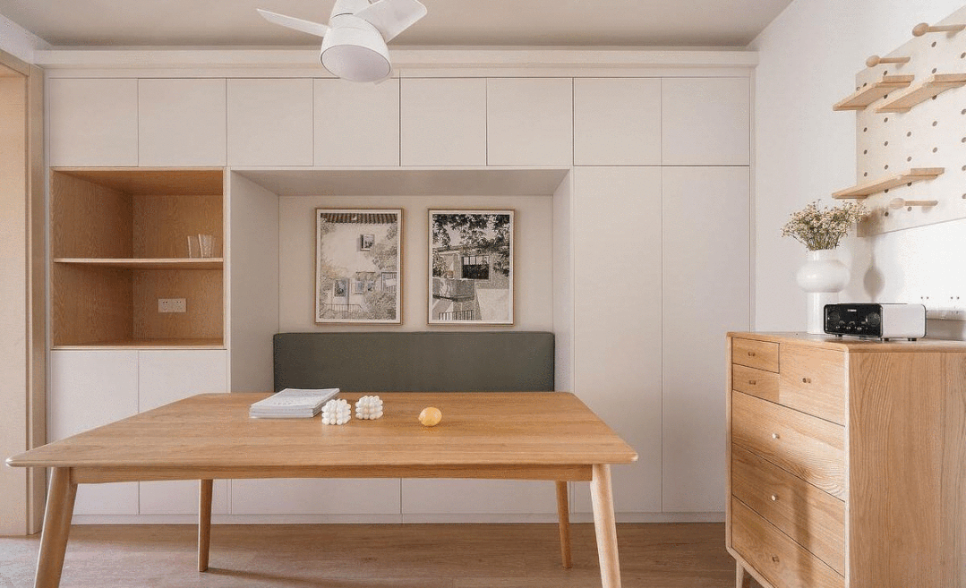 上海50㎡老房改四口之家舒适居所丨中国上海-7