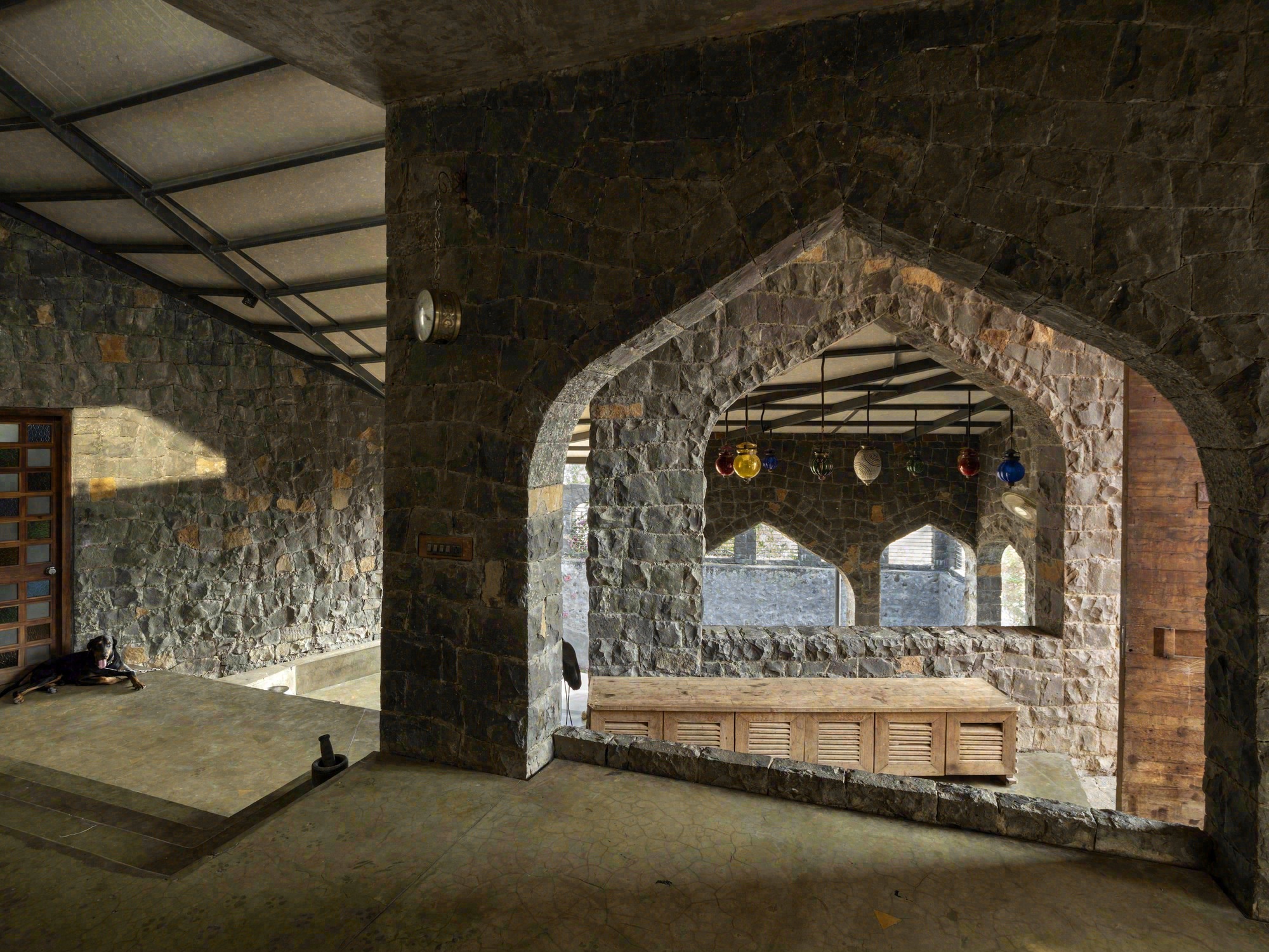 帕德维阳台屋丨印度丨PMA madhushala-23