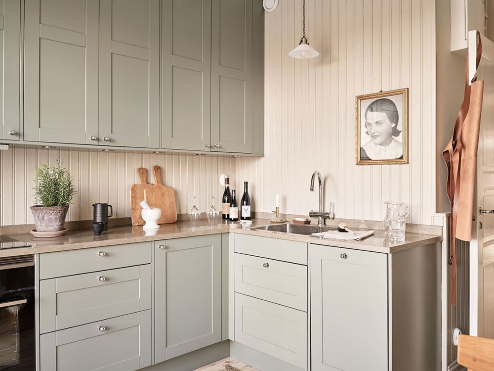 温馨舒适的斯堪的纳维亚风格公寓-15