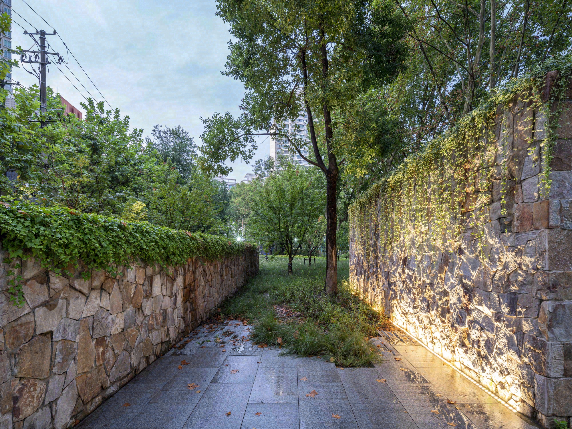 和平公园六号门改造丨中国上海丨Atelier Z+-23