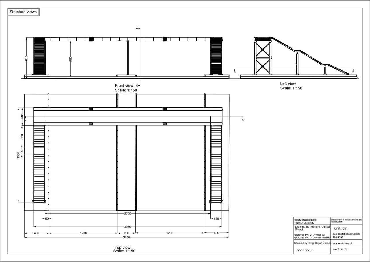 Pedestrian Bridge Design（人行天桥设计）-21