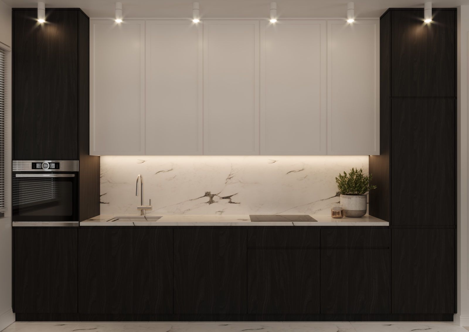 black and white  室内布置丨波兰华沙丨Katarzyna Piotrowska-22