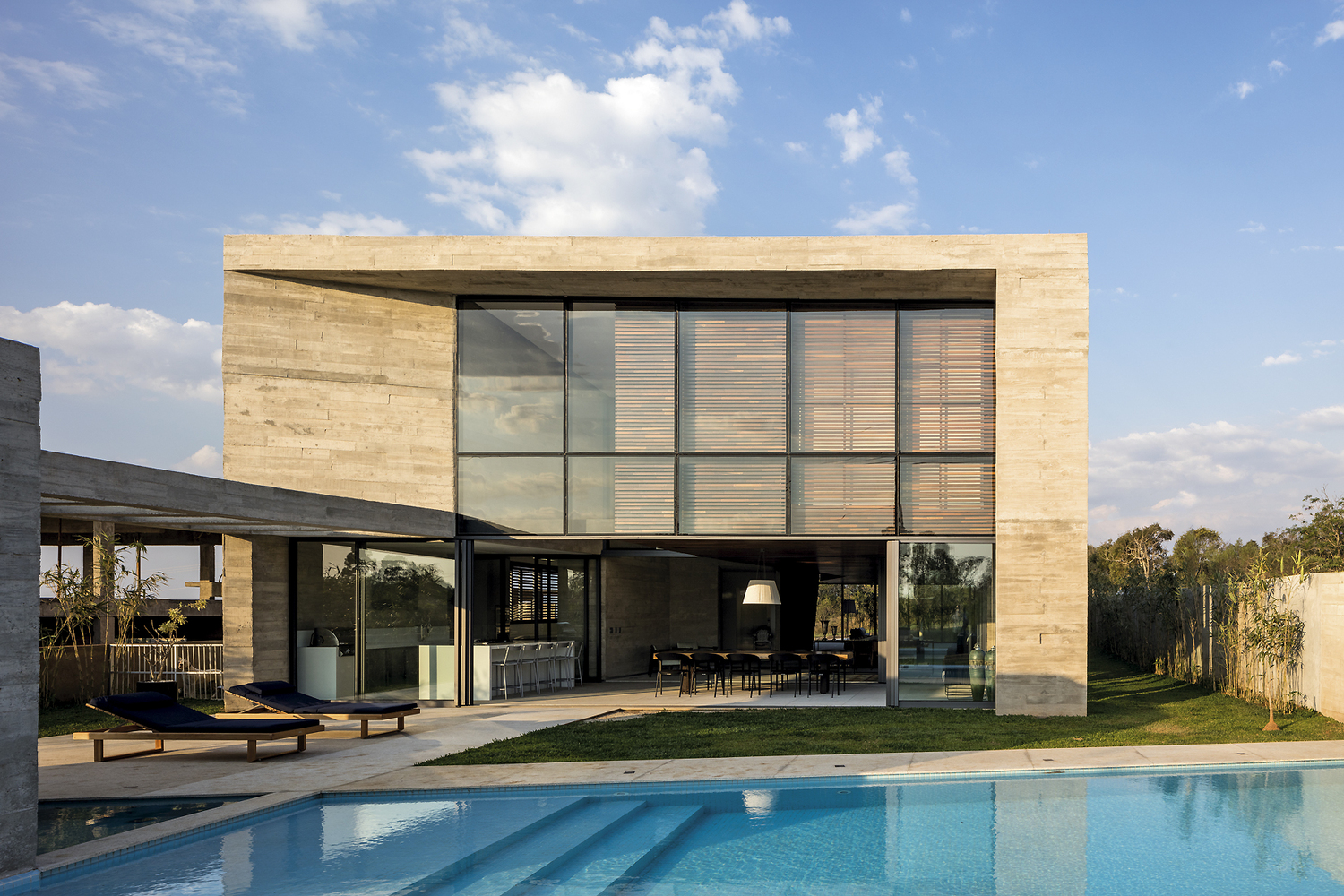 巴西 Braga House 绿色生态现代住宅-25