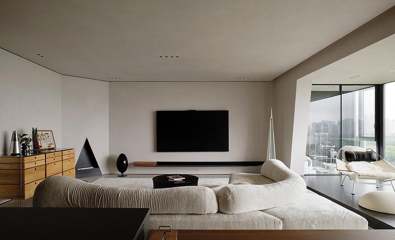 湖景大平层，生活的尽头是极简-13