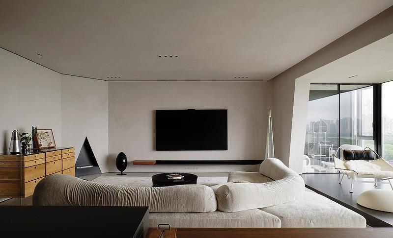 湖景大平层,生活的尽头是极简-13