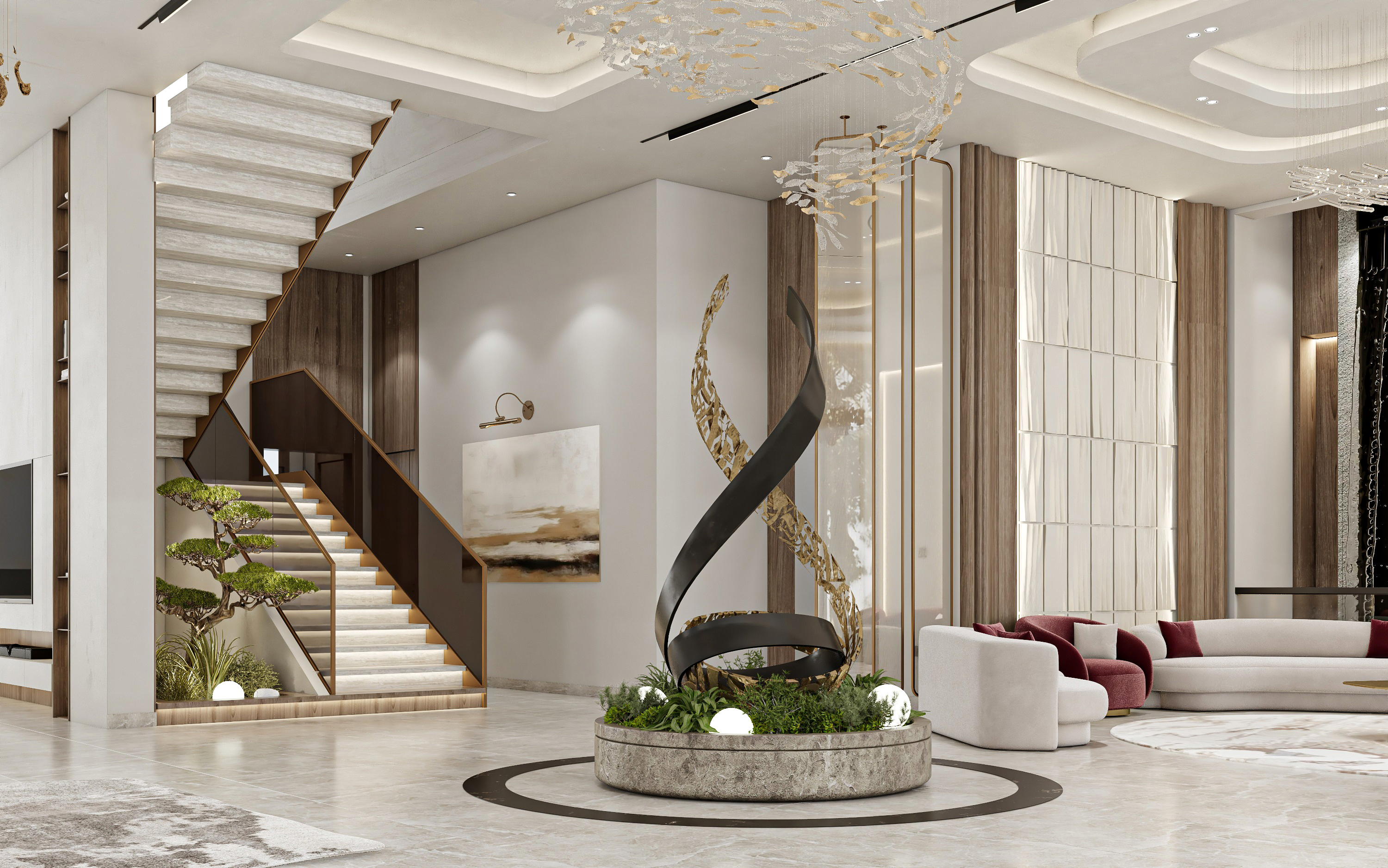 Modern Villa Design（科威特现代别墅设计）丨MAYAR HOSSAM-0