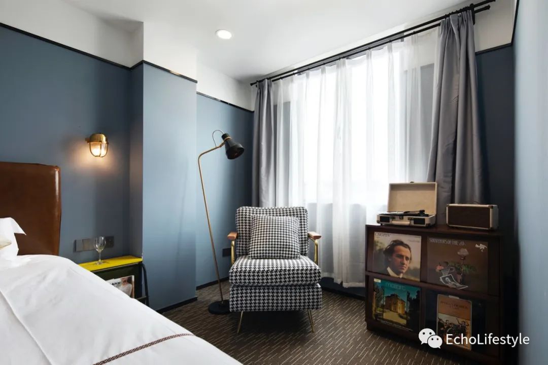 广州无界新居 | 复古黑胶音乐主题酒店,穿越时光之旅-25