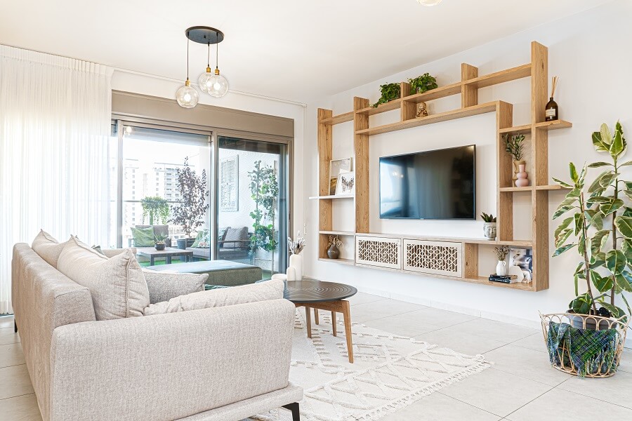 נטע גוטמן | עיצוב פנים דירה 4 חדרים בכפר יונה - PICKINTERI-4