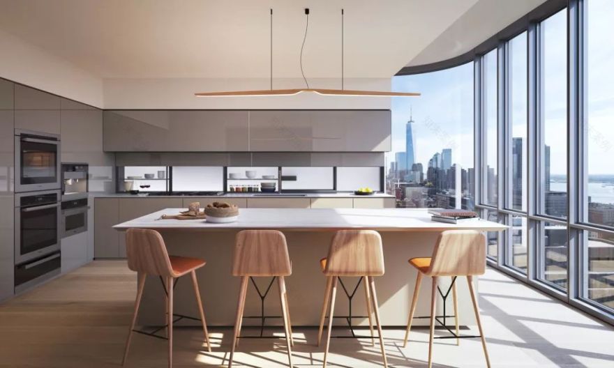 伦佐·皮亚诺打造纽约豪华公寓,简约材料展现豪宅艺术美-64