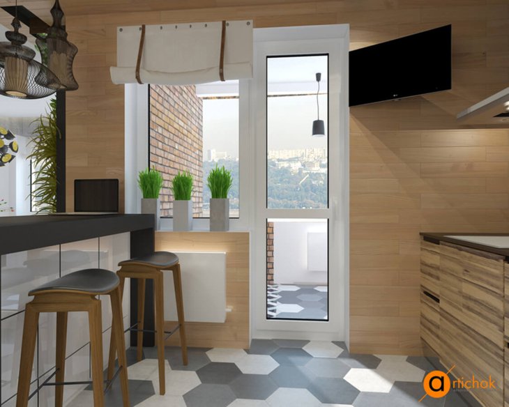 Artichok 民族风室内设计（基辅 penthouse 案例）丨乌克兰基辅-25