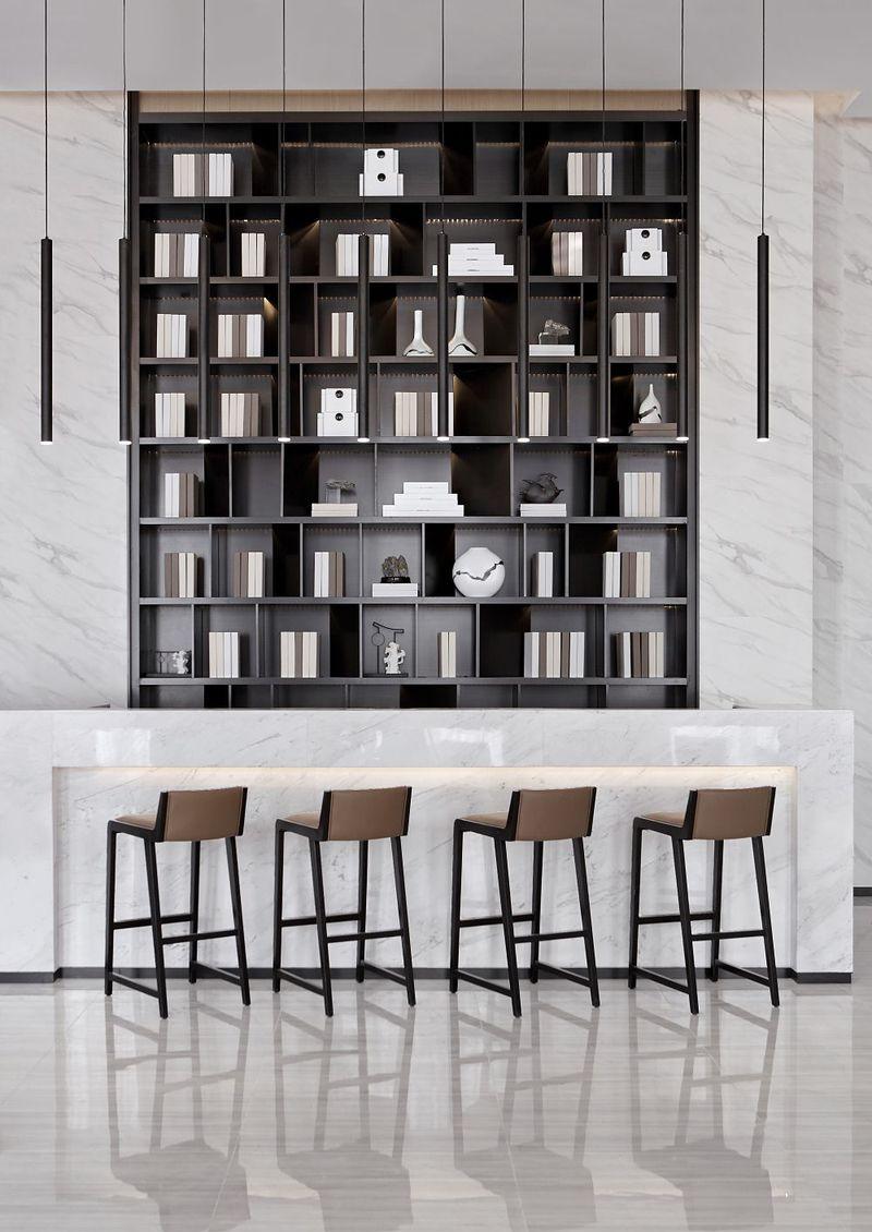 侨信雲起销售中心 | 行云流水般的空间设计-41