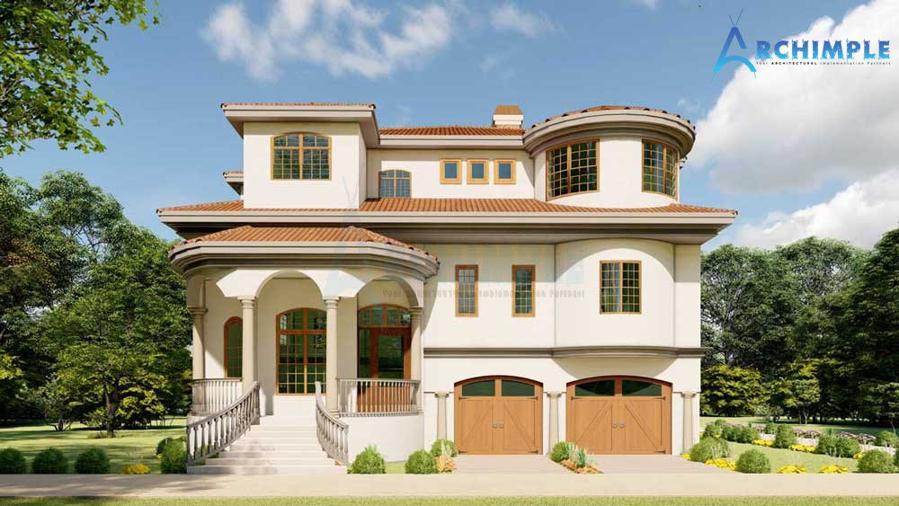 地中海风格别墅设计-5