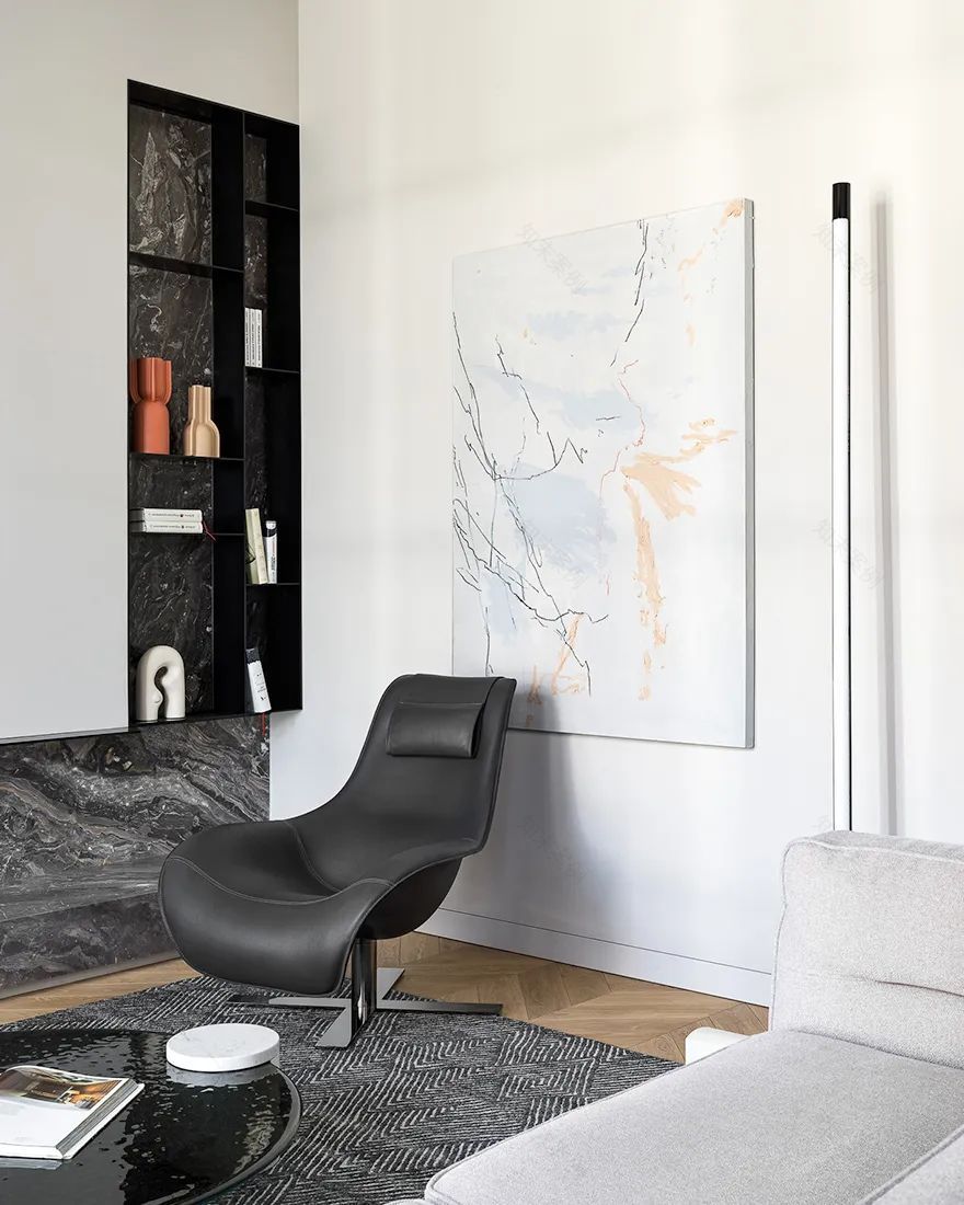 一位年轻女孩 80㎡的家 · 现代简奢丨俄罗斯圣彼得堡丨DE&DE Studio-44