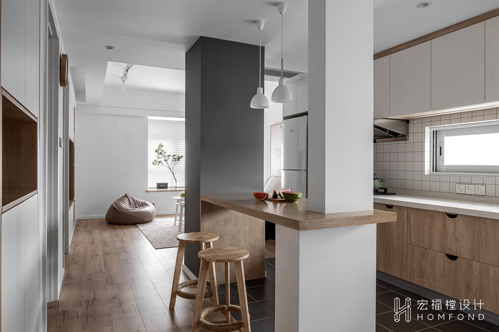 成都优客联邦 60㎡北欧风二室一厅翻新记-20