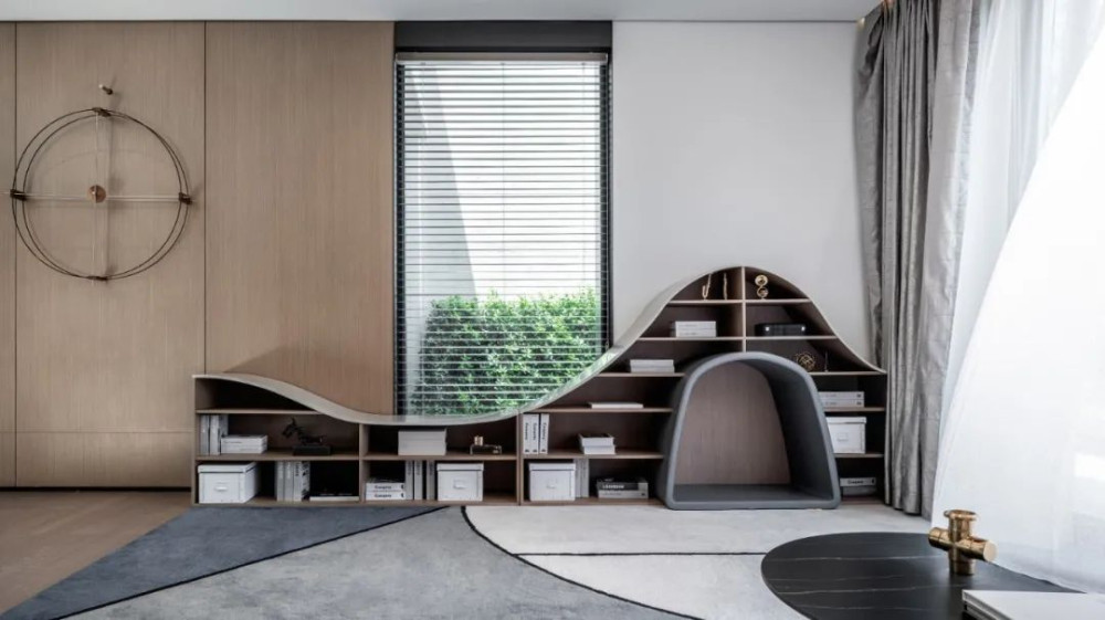 自然之美,都市心灵的栖息地——精致轻奢别墅设计-30