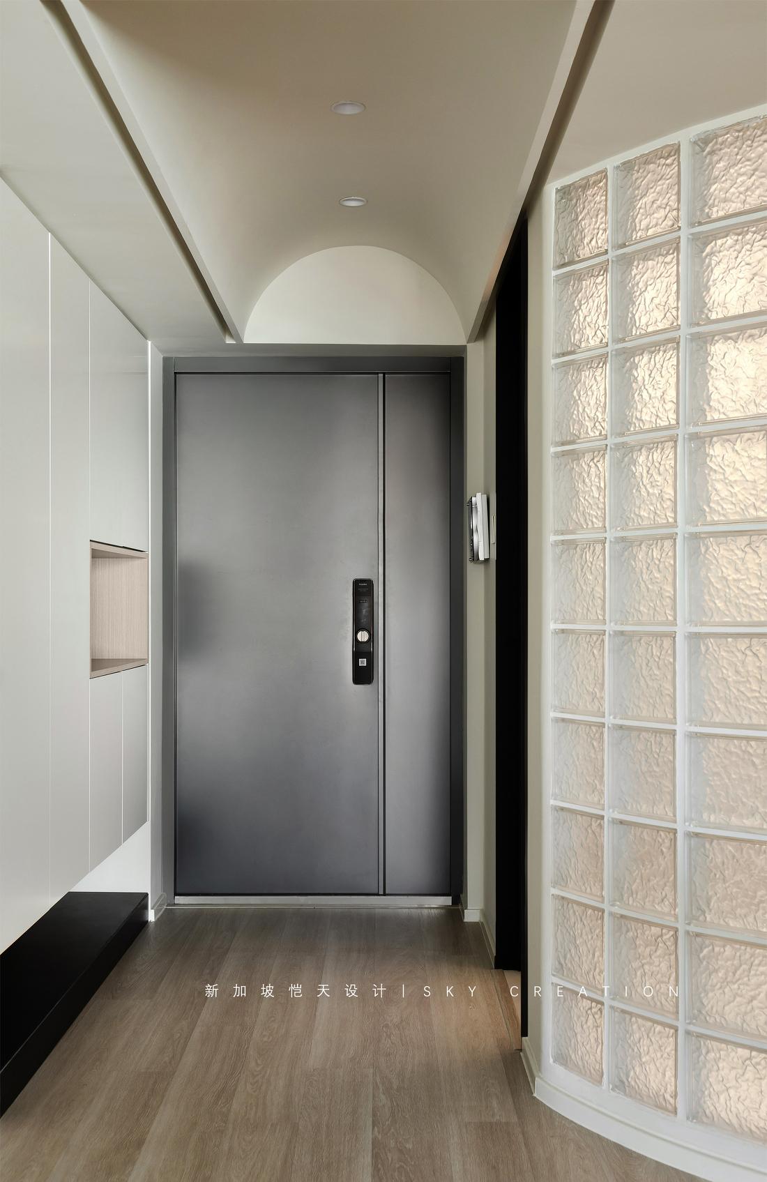 奶油系简约风独居女孩治愈系小家改造-22