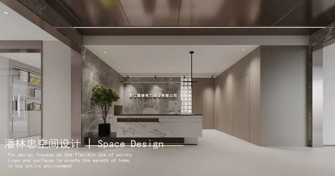 浙江电力科技有限公司现代简约工装丨中国湖州丨潘林忠空间设计-2