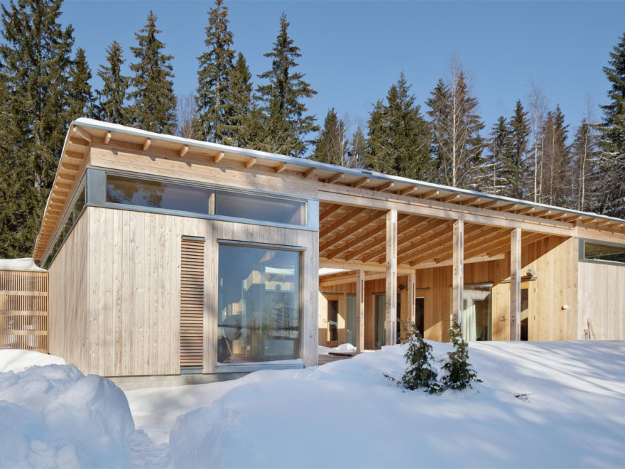 芬兰布鲁恩别墅 | 日光充足的全年休闲空间-7