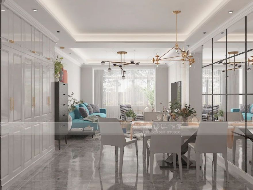 绿地华彤苑 131m²现代时尚空间,尊雅气氛与自由沉浸的完美结合-29