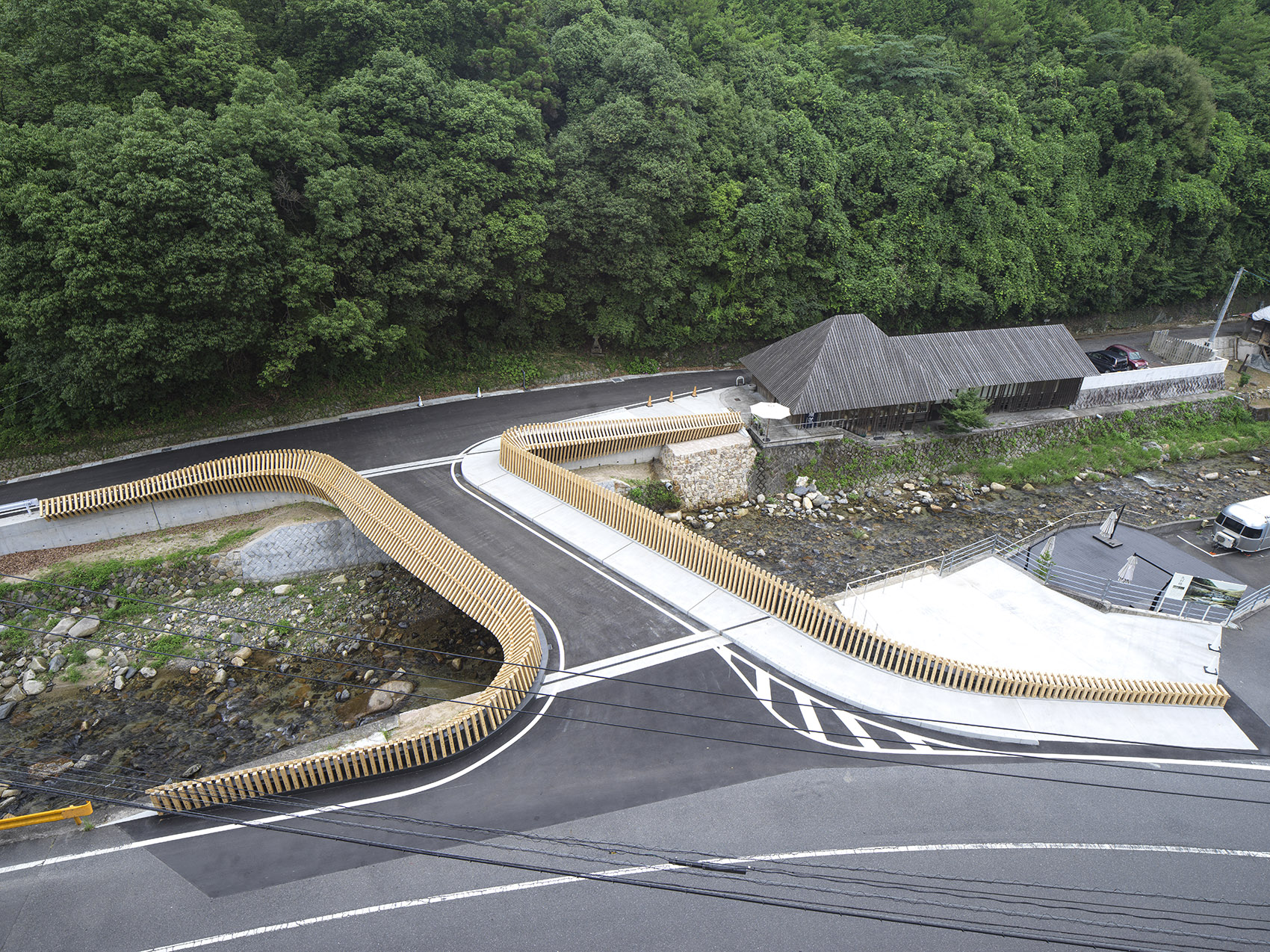 日本久杉桥丨隈研吾建筑都市设计事务所-9