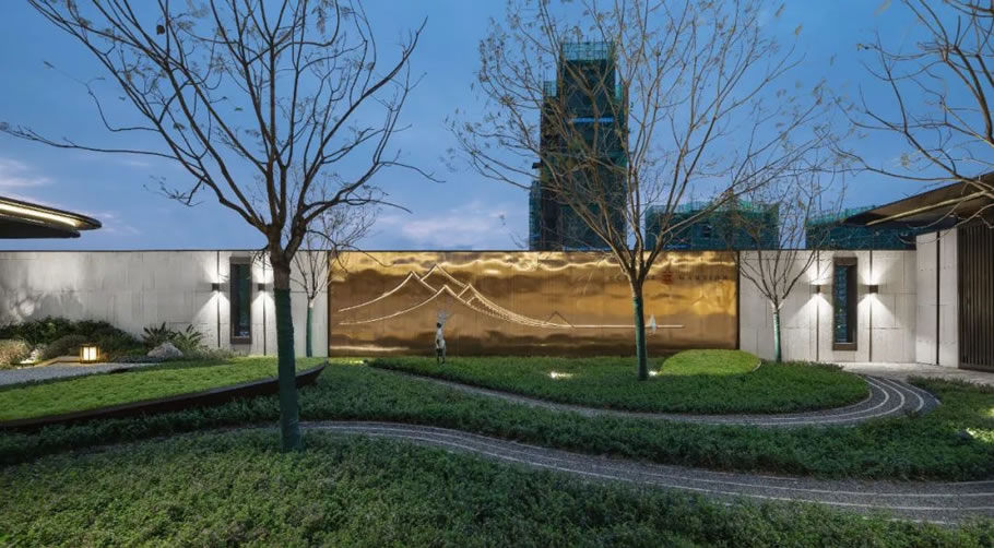 华侨城青白江粼港樾府景观设计丨中国成都丨基准方中成都景观事业部-35