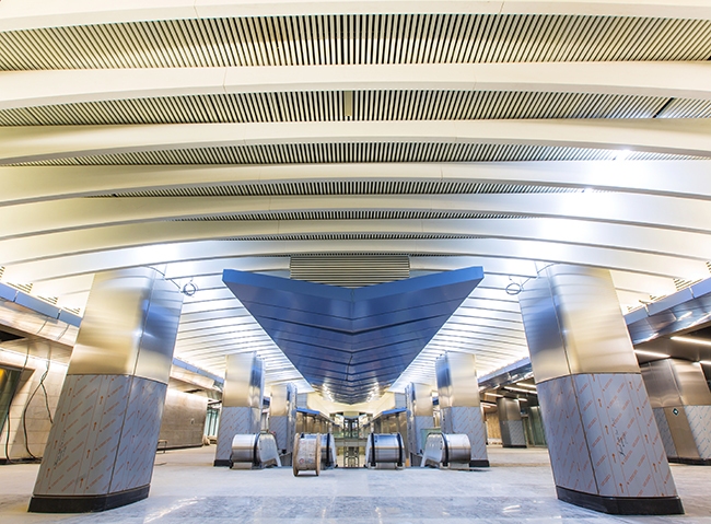 莫斯科地铁4座新站及“商务中心”换乘枢纽丨俄罗斯莫斯科丨“Метрогипротранс”“Моспроекта  3”-73