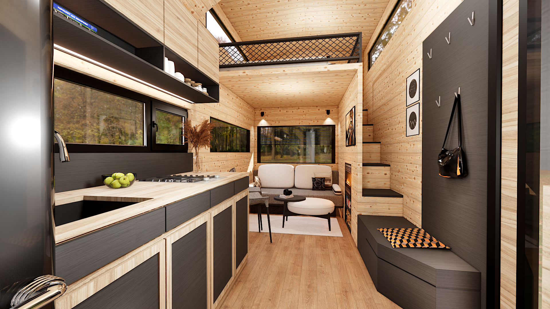 house on wheels tiny house on 20ft-9