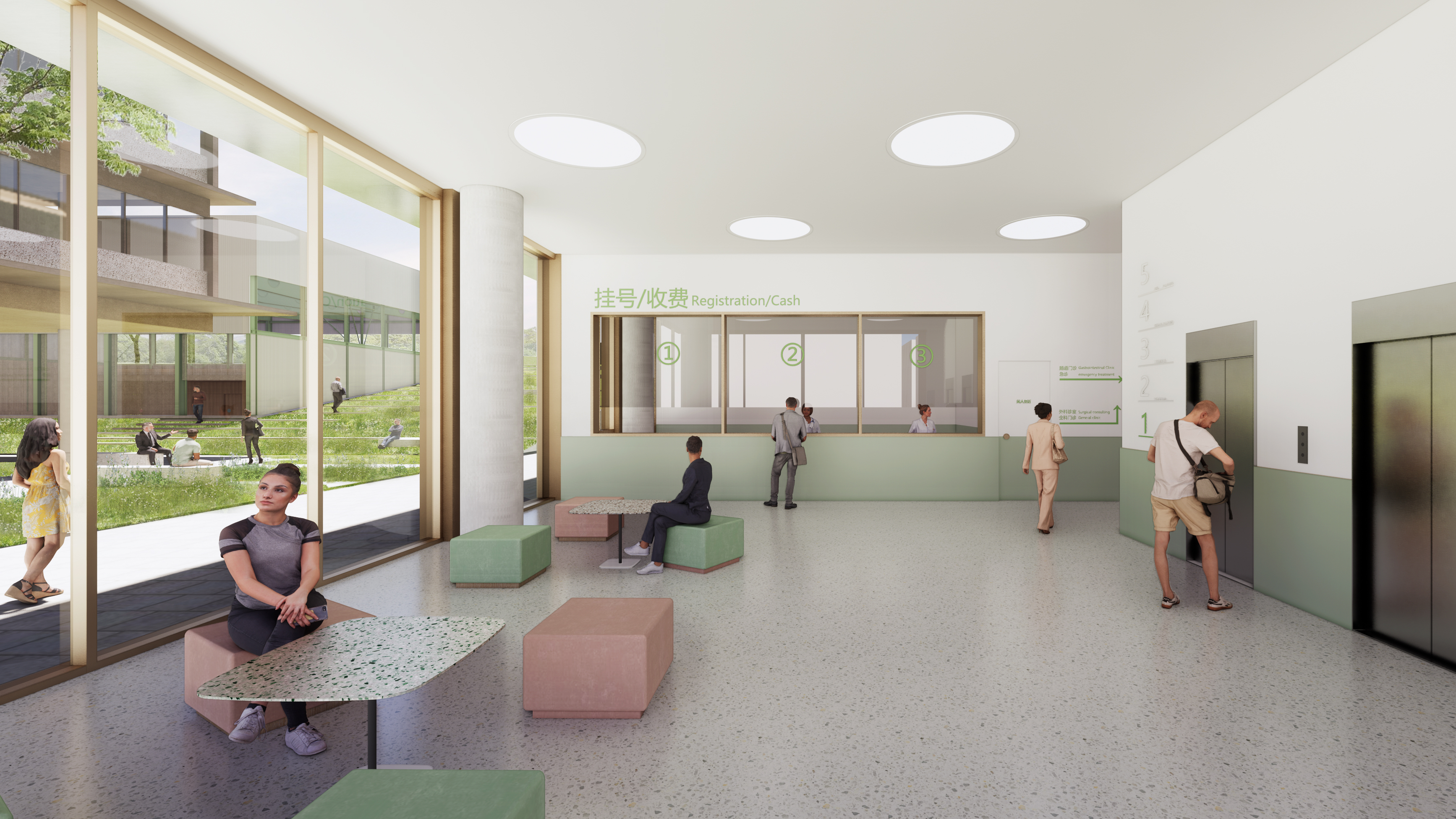 入围方案 | 重庆香炉山社区卫生服务中心及养老中心建筑丨天大设计院+梓集fabersociety-32