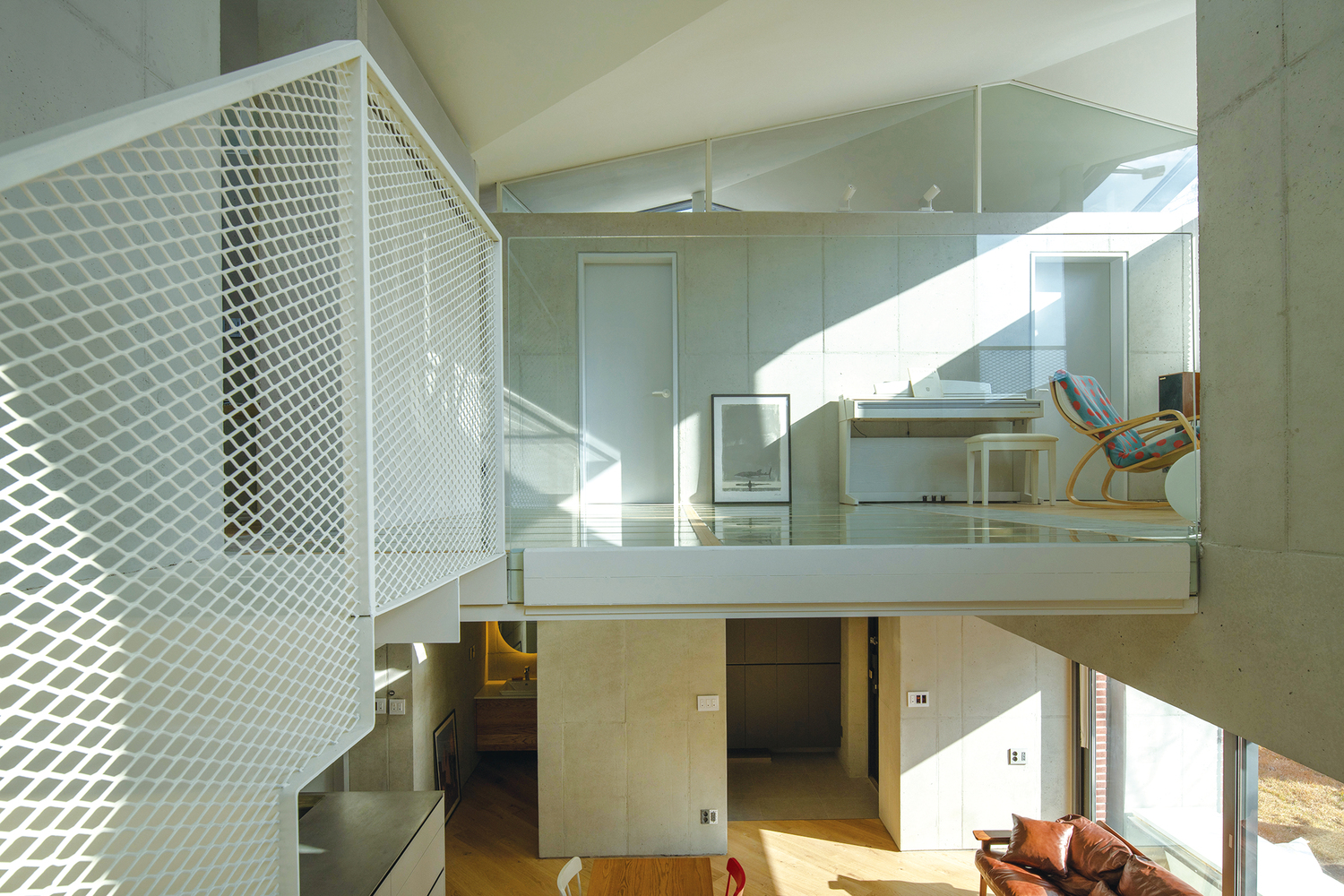 折纸式蝶形屋顶住宅-31