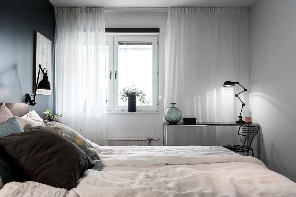 蓝调水泥公寓，打造温馨舒适家居空间-22