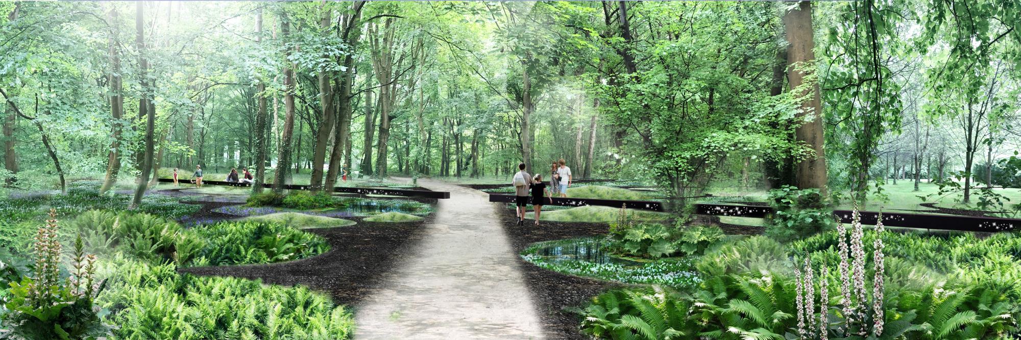 第三列车花园的镜像长凳丨法国-9