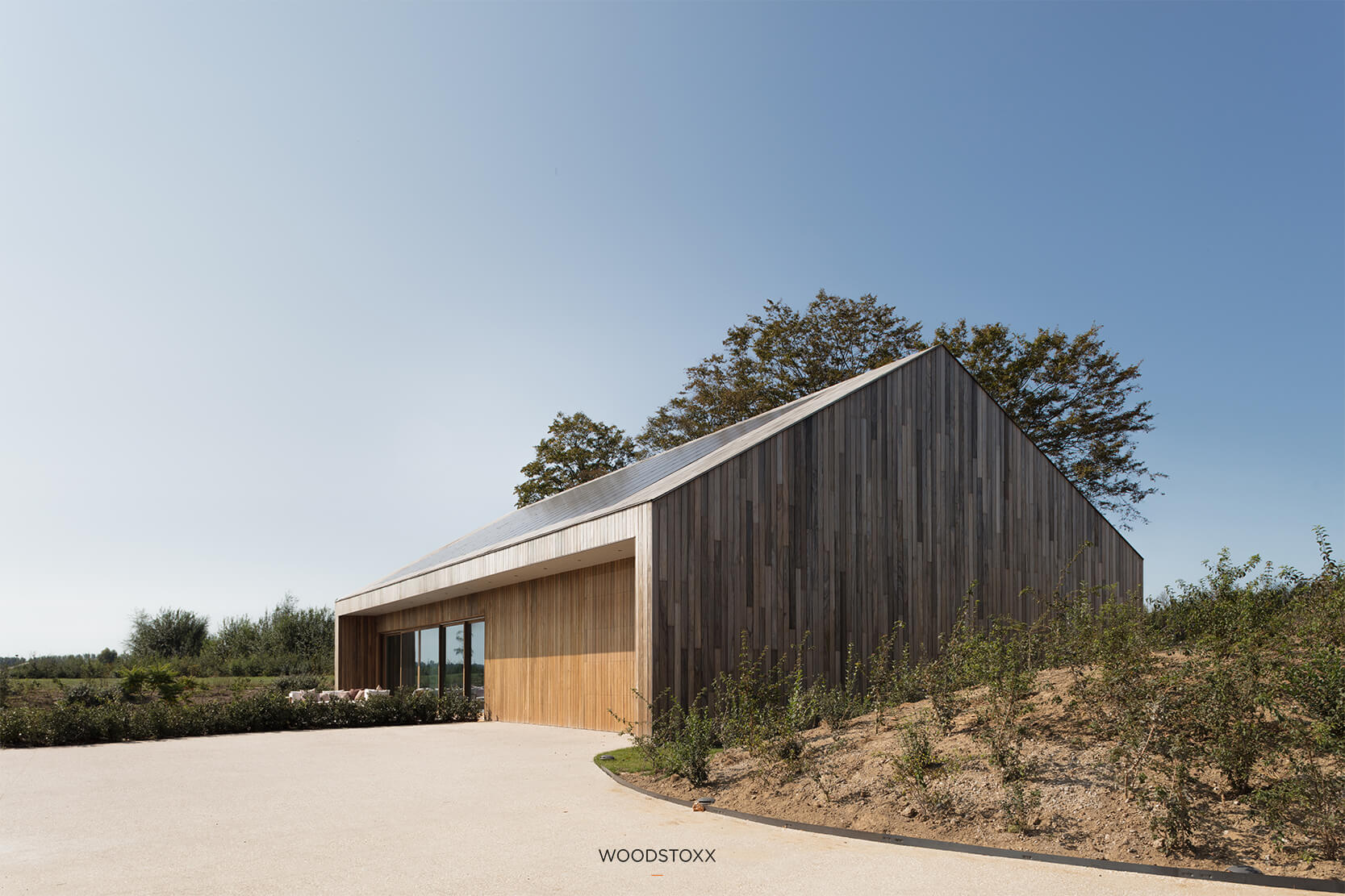 Wooden Beams Facade Cladding | Woodstoxx Facade-24