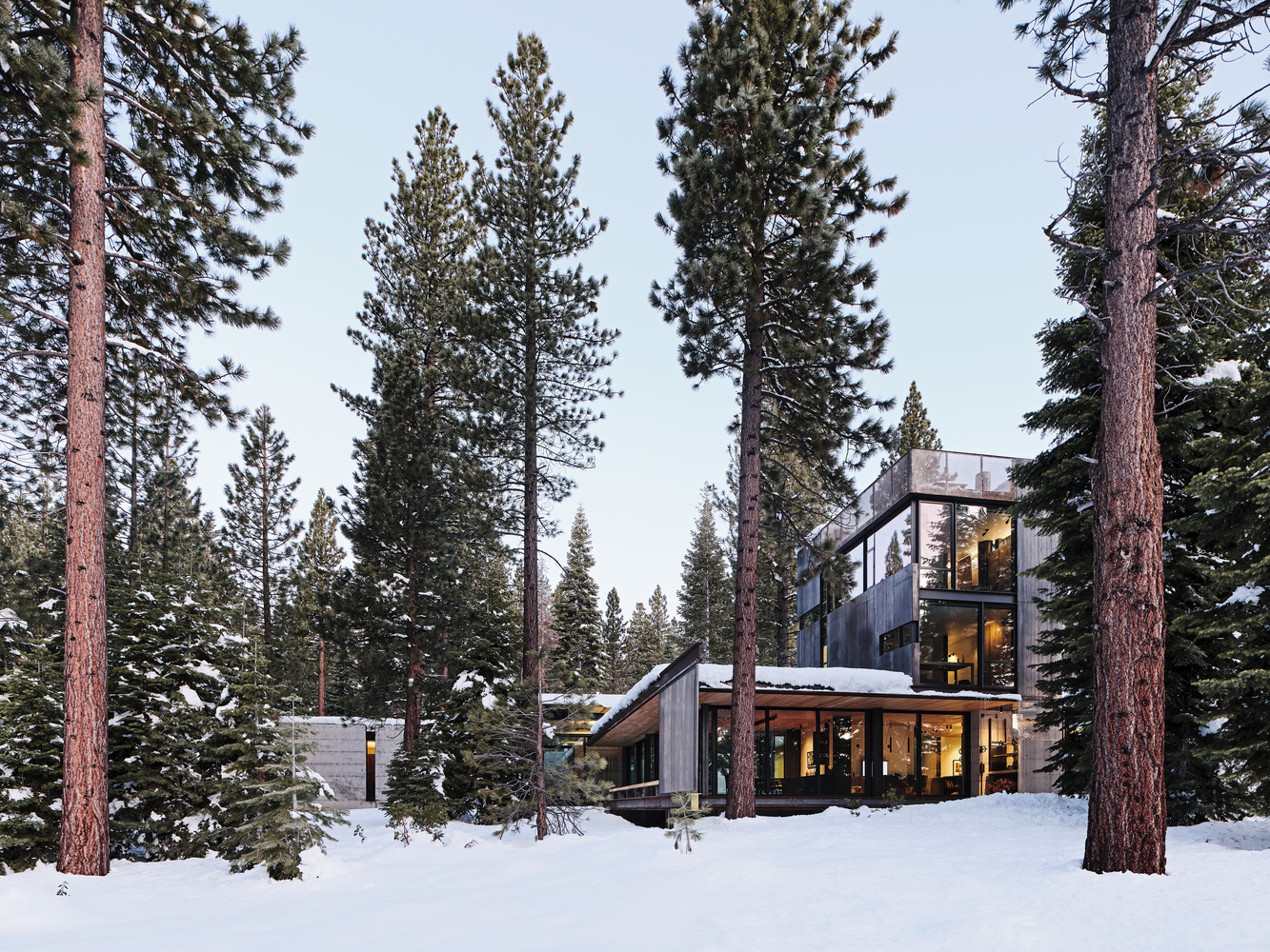 美国 Truckee 沙漠中的现代树屋 · Analog House丨Faulkner Architects,Olson Kundig-16