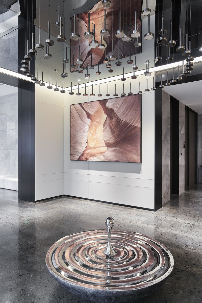 沈阳龙湖天奕售楼处——现代亚太文化交融设计-13