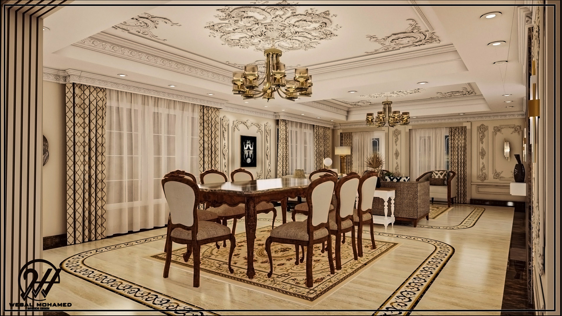 neo classic villa design-10