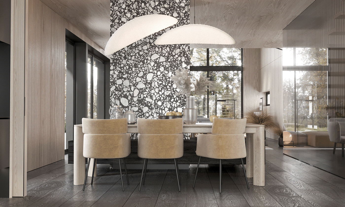 乌克兰基辅215㎡米色系公寓设计 超温馨！-6