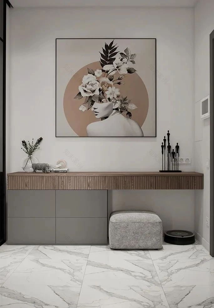 现代简约玄关设计-69