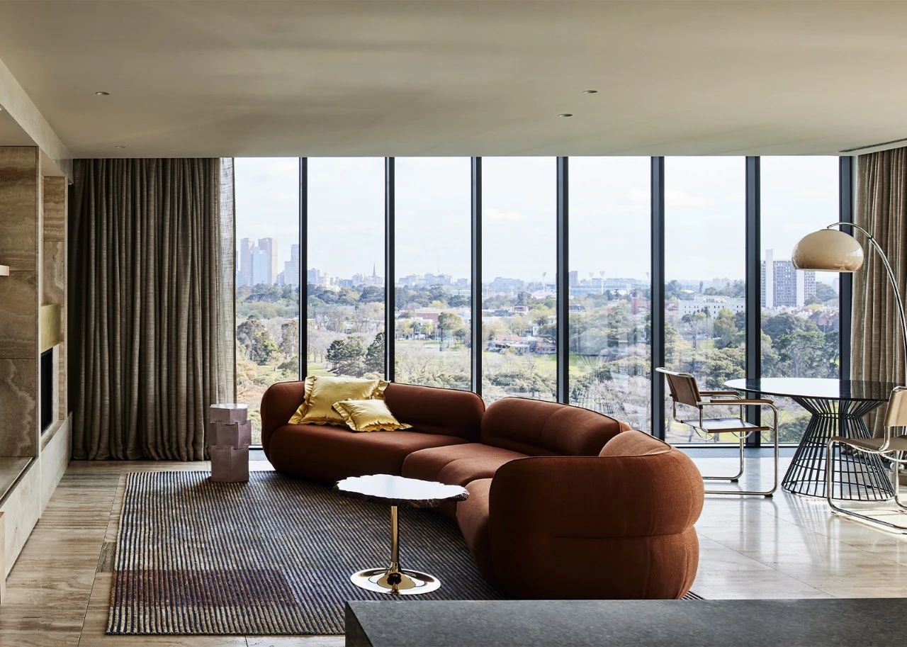 墨尔本顶层公寓丨澳大利亚墨尔本丨Fiona Lynch 室内设计工作室-20