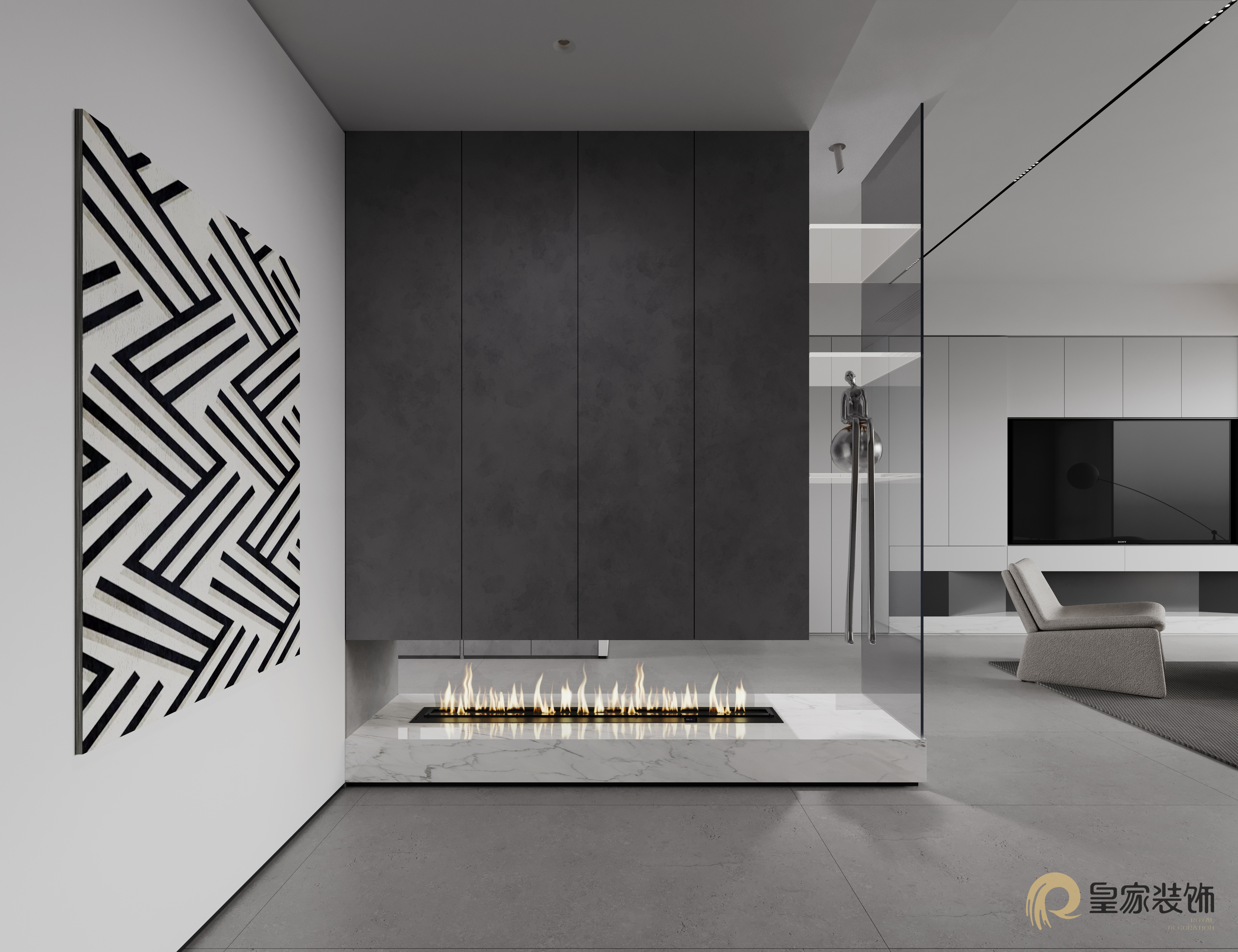 黑白灰空间表现-14