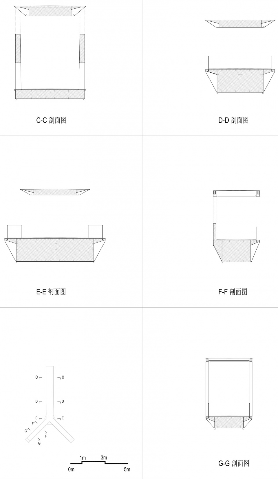 深圳坪山高级中学跨河人行桥-105