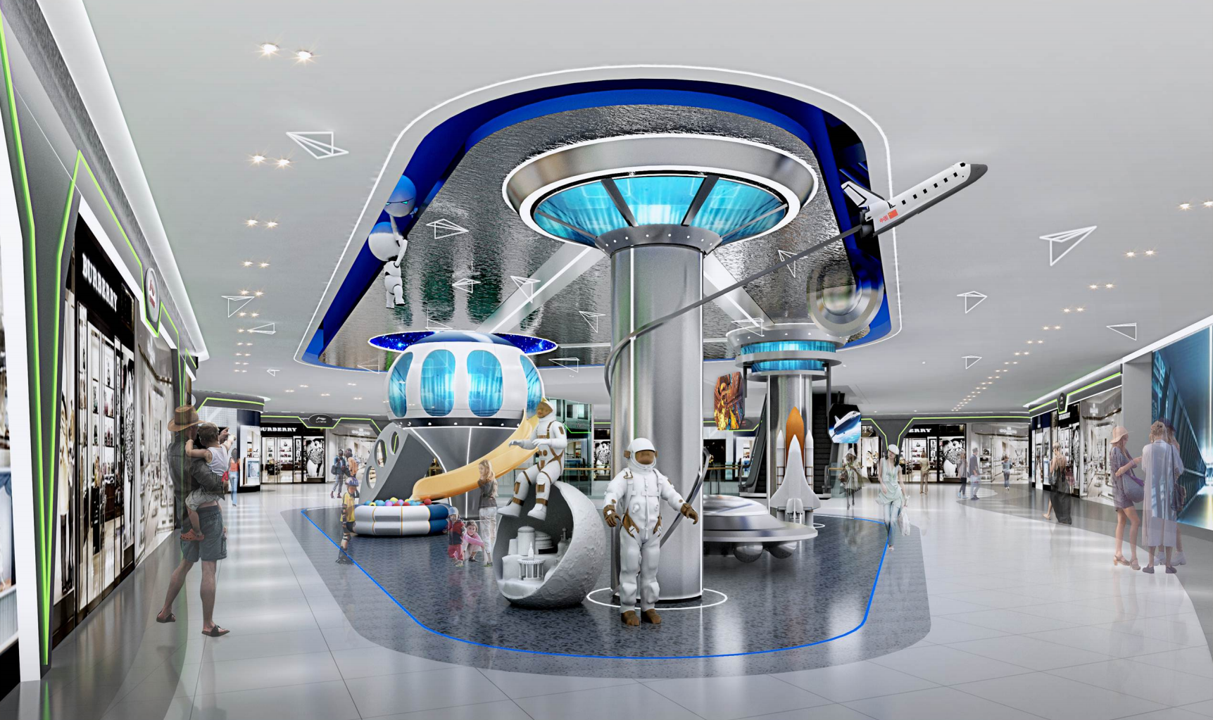 上海嘉定区明发砂之船购物中心-4