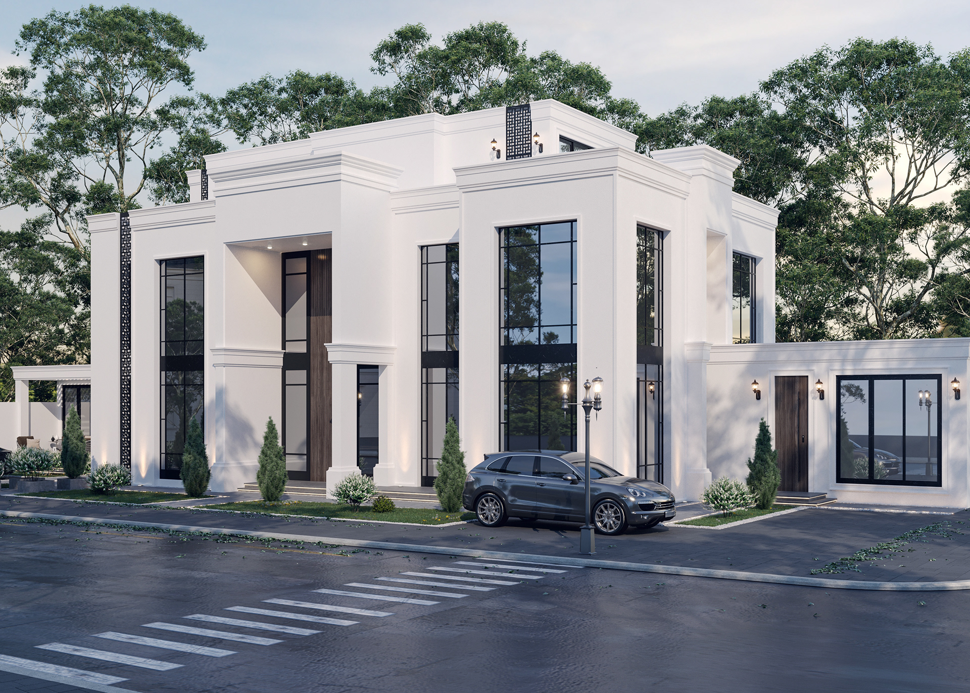 New Classic Villa 私人别墅设计丨Sketch Design Group-7