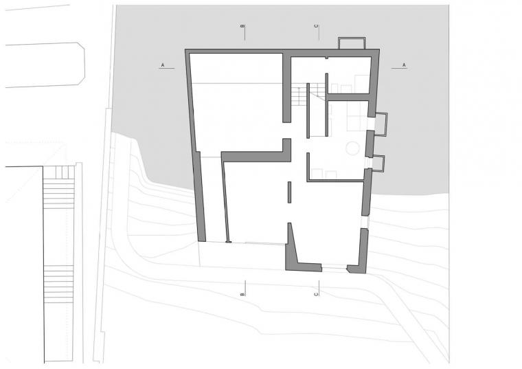 瑞士纳沙泰尔 SAH 别墅 | 紧凑空间中的光影游戏-24