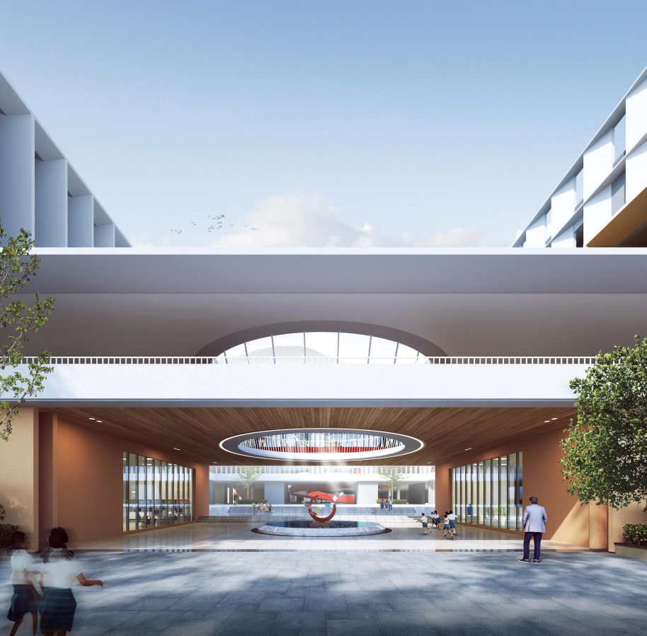 [湖南]城市更新片区48班小学建筑设计投标方案丨中国湖南-15