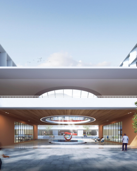 [湖南]城市更新片区48班小学建筑设计投标方案丨中国湖南