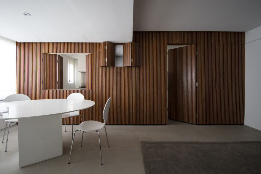 巴西 90 平米现代公寓,功能与美学的完美融合-14