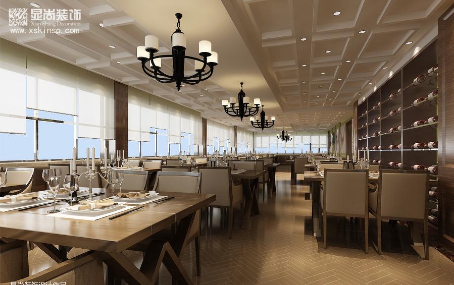 现代新古典奢华海鲜酒楼，品味华丽新风尚-6