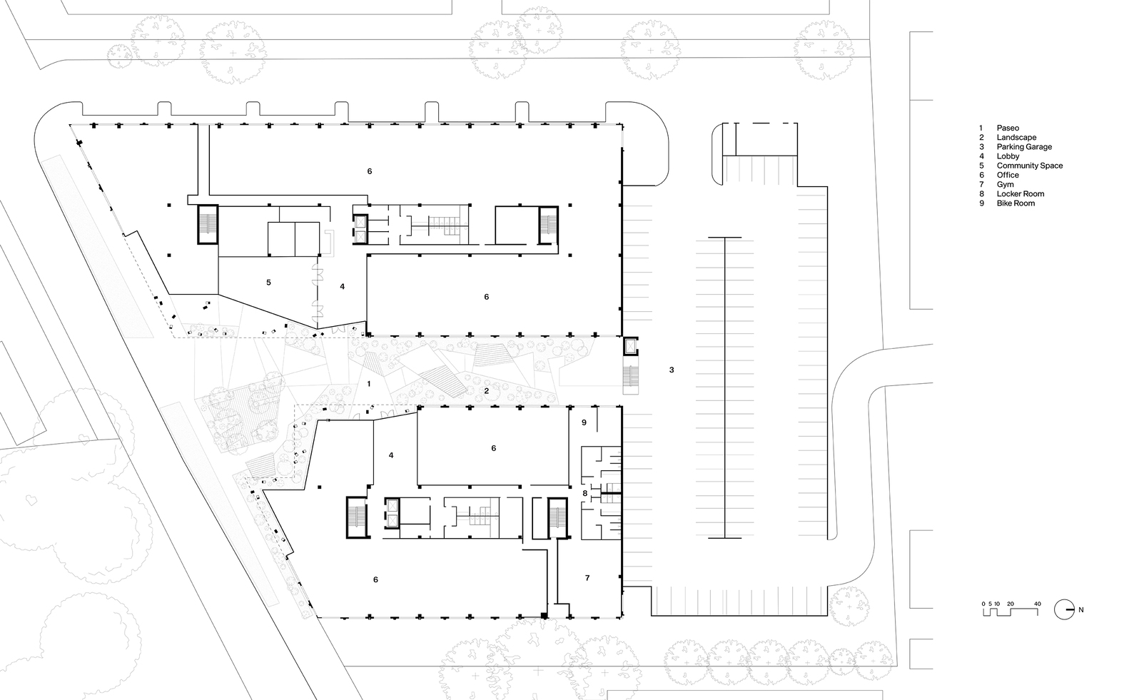东区办公楼丨美国奥斯汀丨West of West-22